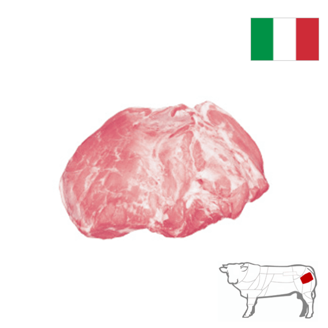 Fesa di vitello bianco Italia 6/7 kg S/V